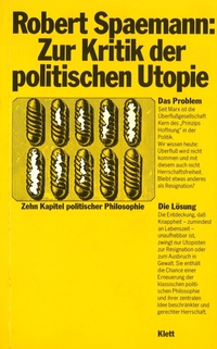 Zur Kritik der politischen Utopie