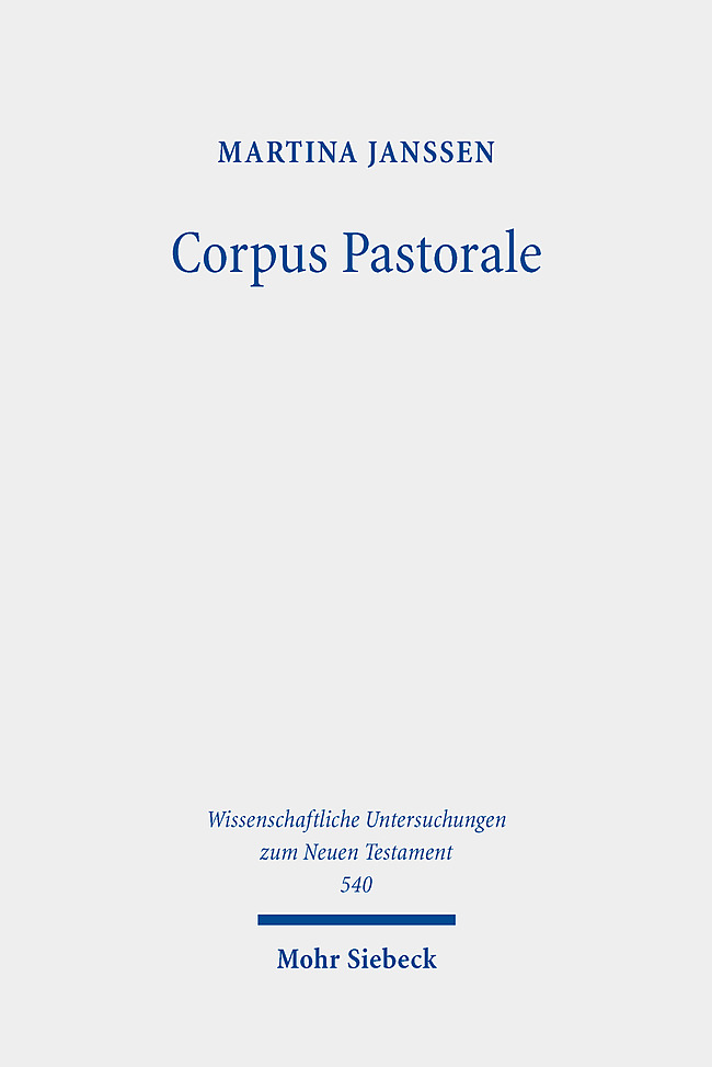 Cover-Abbildung für Corpus Pastorale (Hardcover) (99999---978-3-16-163466-6)