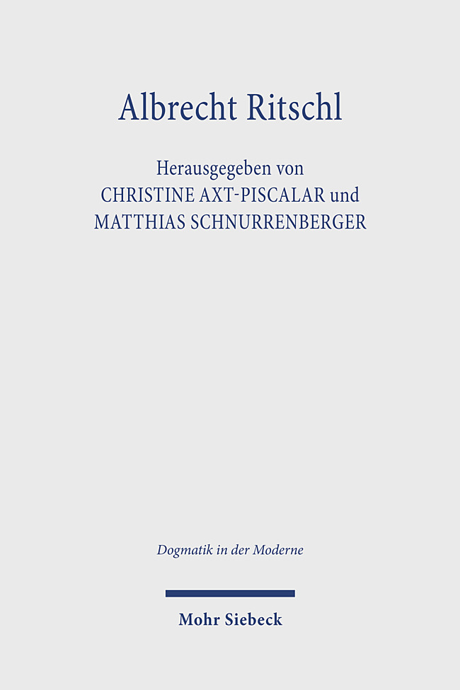 Cover-Abbildung für Albrecht Ritschl (Softcover/Paperback) (99999---978-3-16-164092-6)