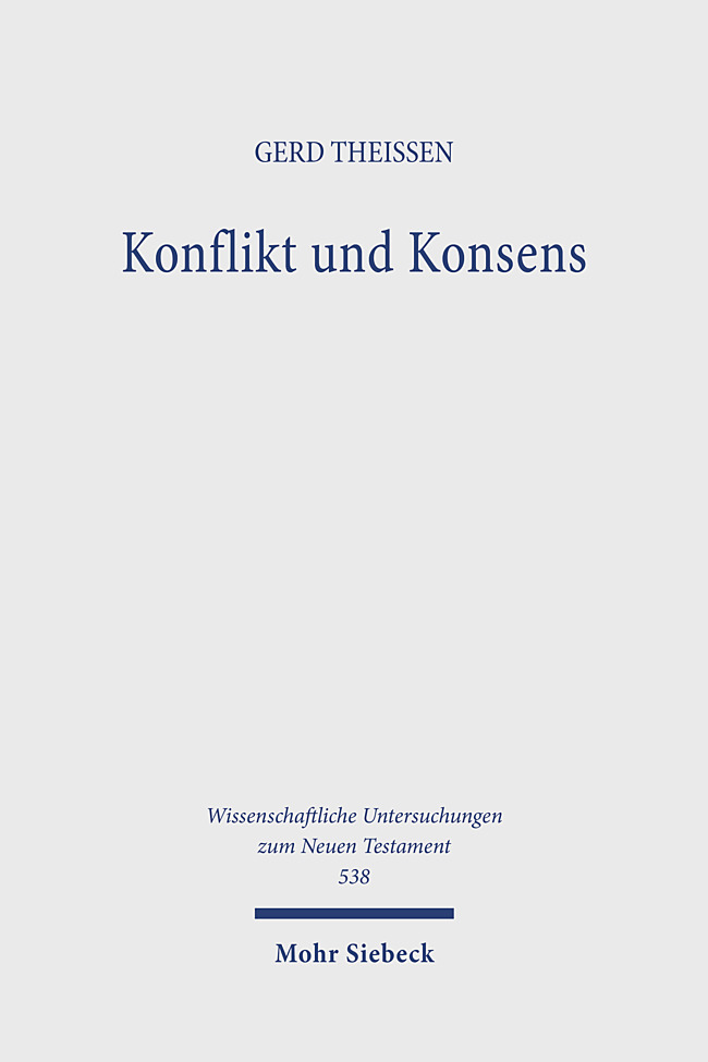 Cover-Abbildung für Konflikt und Konsens (Hardcover) (99999---978-3-16-164268-5)