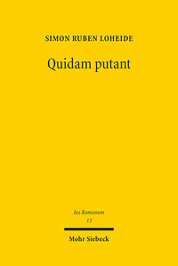 Quidam putant