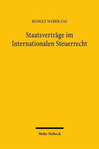 Staatsverträge im Internationalen Steuerrecht