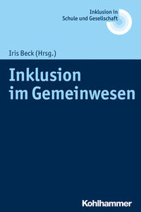 Cover-Abbildung für Inklusion im Gemeinwesen (Softcover/Paperback) (99999---978-3-17-031322-4)