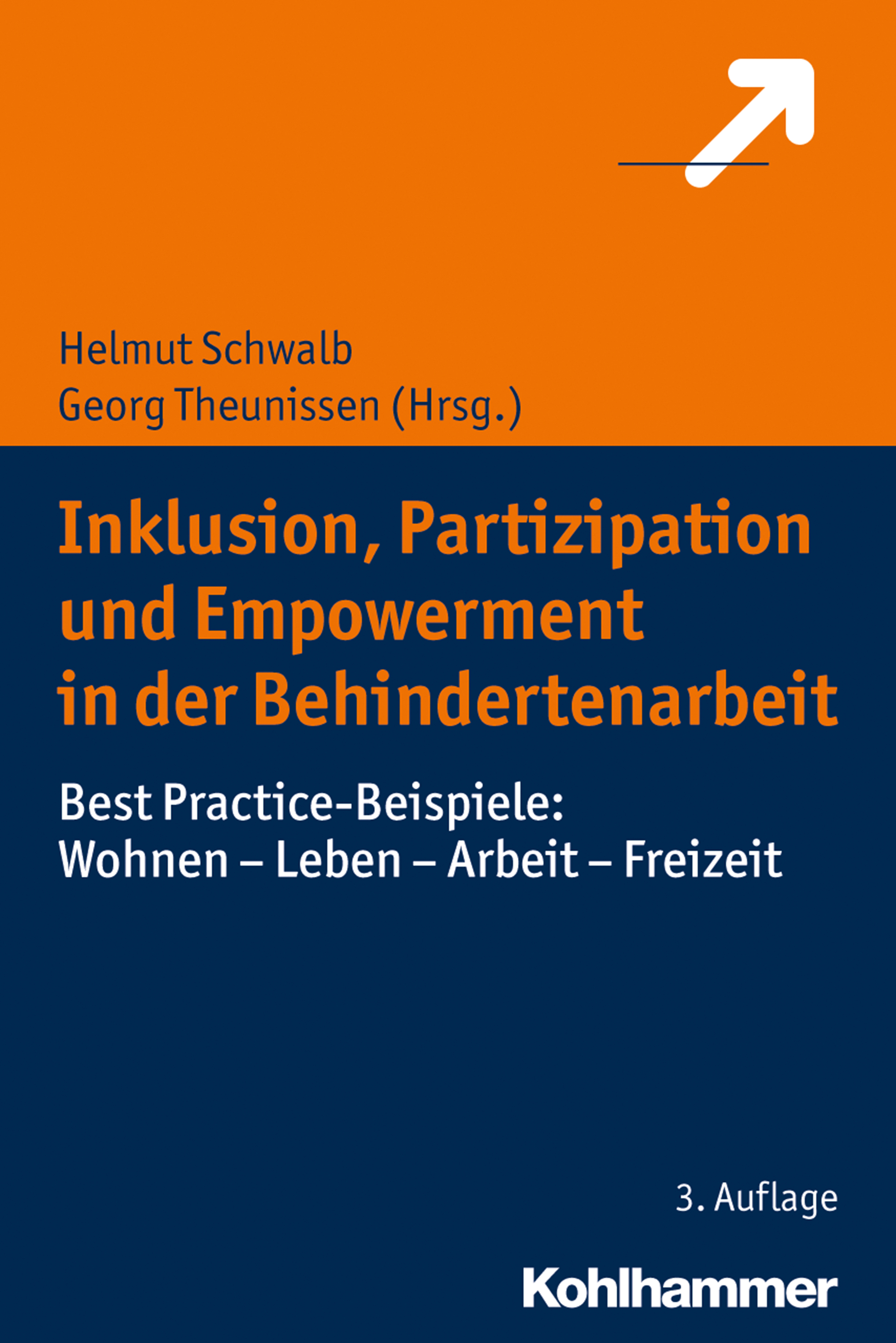 Cover-Abbildung für Inklusion, Partizipation und Empowerment in der Behindertenarbeit (Softcover/Paperback) (99999---978-3-17-033427-4)