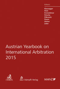 Austrian Yearbook on International Arbitration 2015