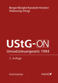 Kommentar zum Umsatzsteuergesetz 1994 UStG-ON