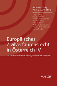 Europäisches Zivilverfahrensrecht in Österreich IV