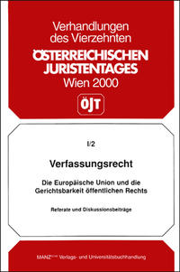 Verfassungsrecht - Referate und Diskussionsbeiträge