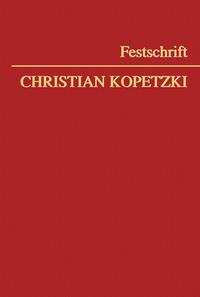 Festschrift Christian Kopetzki