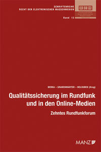 Qualitätssicherung im Rundfunk und in den Online-Medien