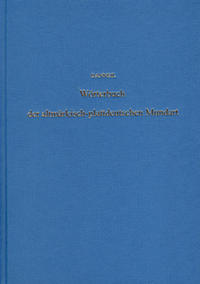 Wörterbuch der altmärkisch-plattdeutschen Mundart. (Sändig Reprint)