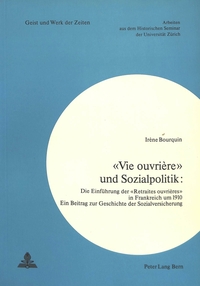 «Vie ouvrière» und Sozialpolitik