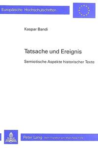 Tatsache und Ereignis