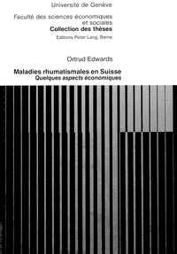 Maladies rhumatismales en Suisse