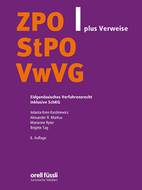 ZPO/StPO/VwVG plus Verweise