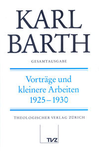 Karl Barth Gesamtausgabe