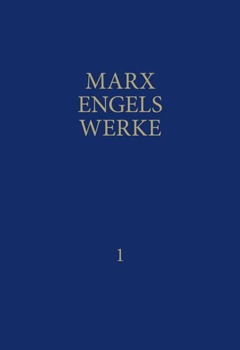Cover-Abbildung für MEW / Marx-Engels-Werke Band 1 (Softcover/Paperback) (99999---978-3-320-02424-6)