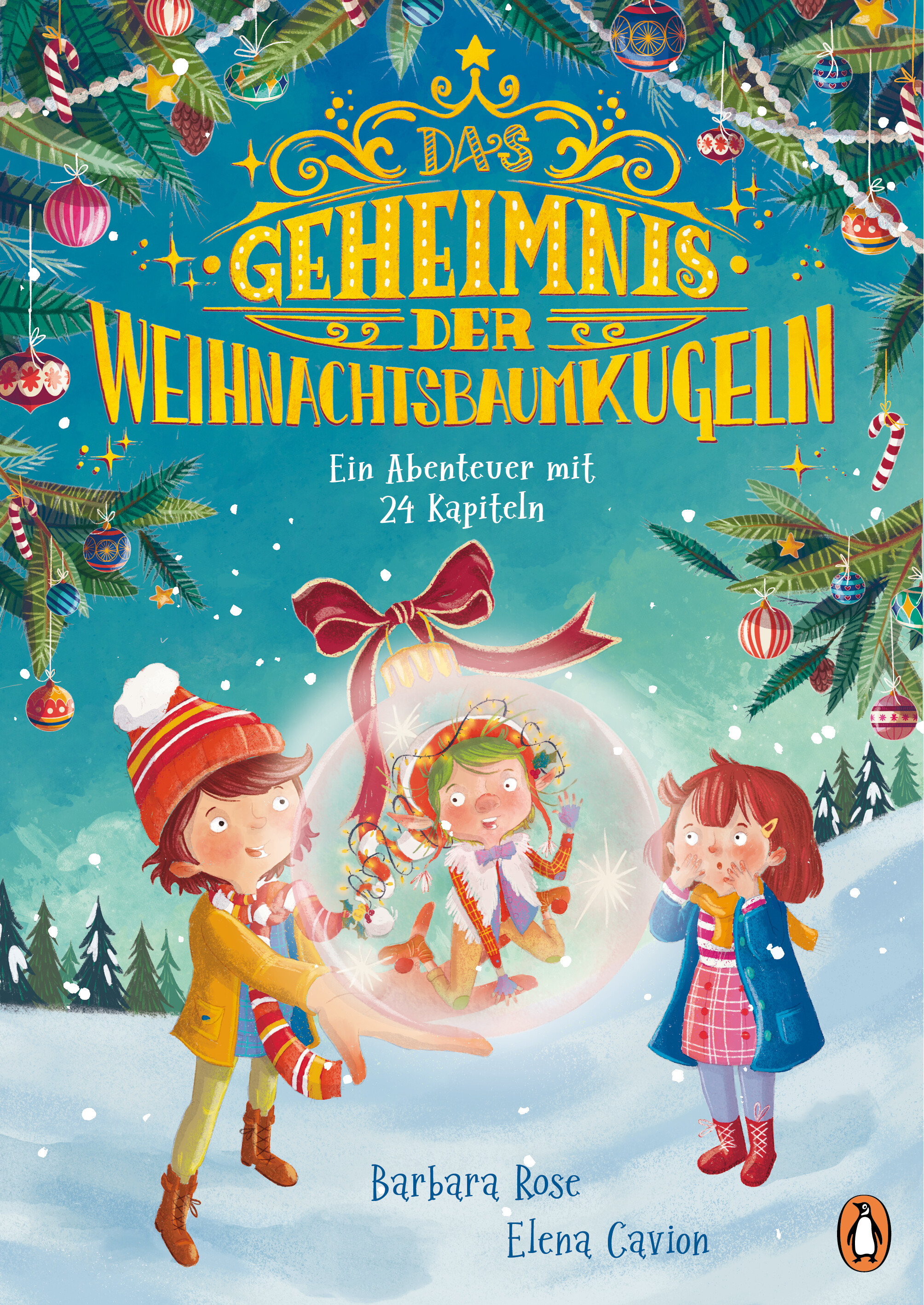 Cover-Abbildung für Das Geheimnis der Weihnachtsbaumkugeln - Ein Abenteuer mit 24 Kapiteln (Hardcover) (99999---978-3-328-30414-2)