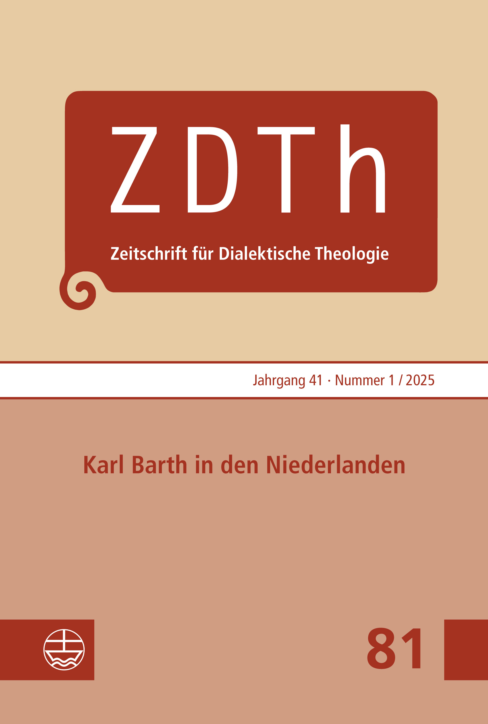 Cover-Abbildung für Karl Barth in den Niederlanden (Softcover/Paperback) (99999---978-3-374-07874-5)