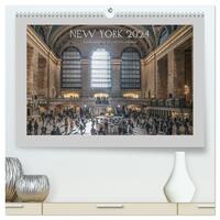 New York – Von Brooklyn zur Grand Central Station (hochwertiger Premium Wandkalender 2024 DIN A2 quer), Kunstdruck in Hochglanz