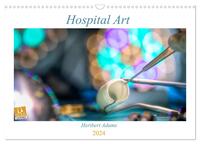 Hospital Art (Wandkalender 2024 DIN A3 quer), CALVENDO Monatskalender