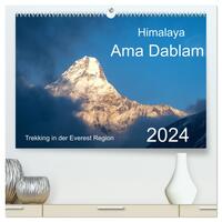 Himalaya Ama Dablam (hochwertiger Premium Wandkalender 2024 DIN A2 quer), Kunstdruck in Hochglanz