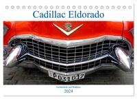 Cadillac Eldorado - Goldstück auf Rädern (Tischkalender 2024 DIN A5 quer), CALVENDO Monatskalender