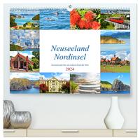 Neuseeland Nordinsel - faszinierende Orte am anderen Ende der Welt (hochwertiger Premium Wandkalender 2024 DIN A2 quer), Kunstdruck in Hochglanz
