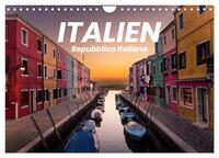 Italien - einzigartige Motive (Wandkalender 2024 DIN A4 quer), CALVENDO Monatskalender