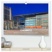 Chemnitz - fotografiert von Michael Allmaier (hochwertiger Premium Wandkalender 2024 DIN A2 quer), Kunstdruck in Hochglanz
