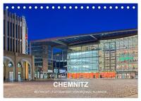 Chemnitz - fotografiert von Michael Allmaier (Tischkalender 2024 DIN A5 quer), CALVENDO Monatskalender