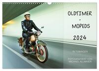 Oldtimer Mopeds - fotografiert von Michael Allmaier (Wandkalender 2024 DIN A3 quer), CALVENDO Monatskalender