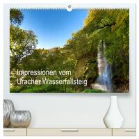 Impressionen vom Uracher Wasserfallsteig (hochwertiger Premium Wandkalender 2024 DIN A2 quer), Kunstdruck in Hochglanz