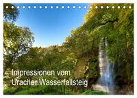Impressionen vom Uracher Wasserfallsteig (Tischkalender 2024 DIN A5 quer), CALVENDO Monatskalender