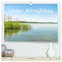 Unser Altmühlsee (hochwertiger Premium Wandkalender 2024 DIN A2 quer), Kunstdruck in Hochglanz