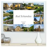 Bad Schandau Impressionen (hochwertiger Premium Wandkalender 2024 DIN A2 quer), Kunstdruck in Hochglanz