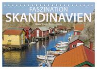 Faszination Skandinavien (Tischkalender 2024 DIN A5 quer), CALVENDO Monatskalender