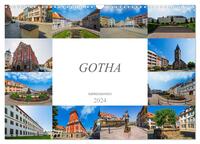 Gotha Impressionen (Wandkalender 2024 DIN A3 quer), CALVENDO Monatskalender