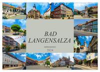 Bad Langensalza Impressionen (Wandkalender 2024 DIN A2 quer), CALVENDO Monatskalender