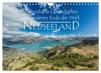 Neuseeland - Traumhafte Landschaften am anderen Ende der Welt (Wandkalender 2024 DIN A4 quer), CALVENDO Monatskalender