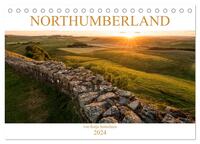 NORTHUMBERLAND 2024 (Tischkalender 2024 DIN A5 quer), CALVENDO Monatskalender