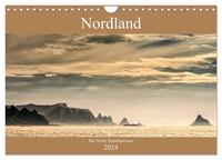 Nordland – Die Weite Skandinaviens (Wandkalender 2024 DIN A4 quer), CALVENDO Monatskalender