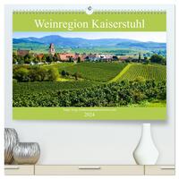 Weinregion Kaiserstuhl (hochwertiger Premium Wandkalender 2024 DIN A2 quer), Kunstdruck in Hochglanz