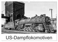US-Dampflokomotiven (Wandkalender 2024 DIN A3 quer), CALVENDO Monatskalender