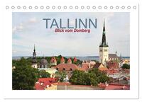Tallinn Blick vom Domberg (Tischkalender 2024 DIN A5 quer), CALVENDO Monatskalender