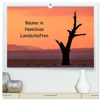 Bäume in Namibias Landschaften (hochwertiger Premium Wandkalender 2024 DIN A2 quer), Kunstdruck in Hochglanz