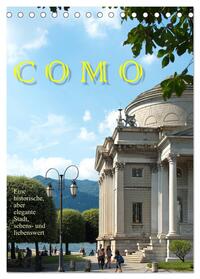 Como, sehens- und liebenswert (Tischkalender 2024 DIN A5 hoch), CALVENDO Monatskalender