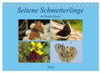 Seltene Schmetterlinge in Deutschland (Tischkalender 2024 DIN A5 quer), CALVENDO Monatskalender