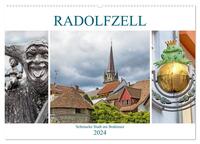 Radolfzell - schmucke Stadt am Bodensee (Wandkalender 2024 DIN A2 quer), CALVENDO Monatskalender