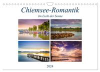 Chiemsee-Romantik (Wandkalender 2024 DIN A4 quer), CALVENDO Monatskalender